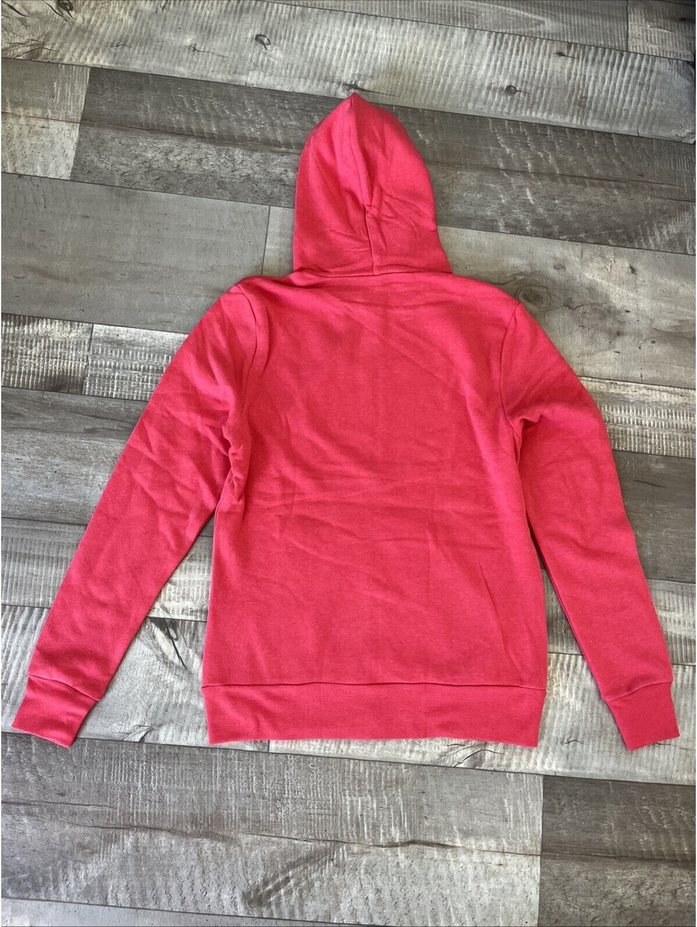 alternative apparel Zipped Hoodie Unisex Sweatshirt Heather Red Size Medium RARE - Picture 5 of 5